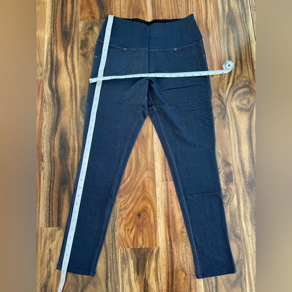 Ruby Ribbon Denim leggings - Picture 2 of 5